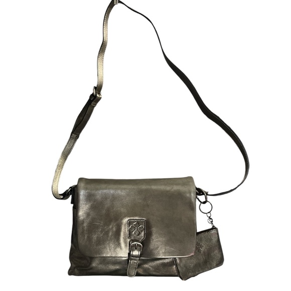 Patricia Nash Mili Leather Medium Flap Crossbody w/ Coin Pouch  0135 - Picture 1 of 10